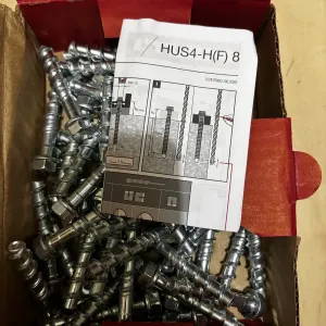 Hilti, Wurth, fischer, Sormat анкрерні шурупи по бетону, турбогвинт