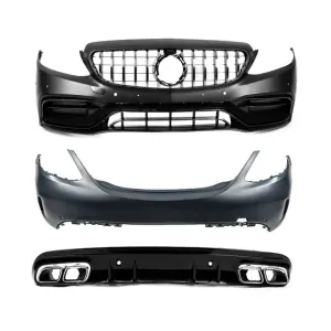 Mercedes C-сlass W205 Комплект обвісів (FL AMG C63-Look )