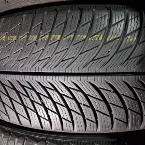 235/55 19 Michelin Pilot Alpin 5 шини б/у зима КОМПЛЕКТ