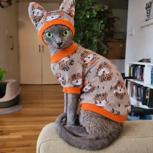 Кофты для сфинксов, котят, собак, одежда для кошек, собак, сфинксов