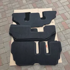 Велюрові коврики на третій ряд bmw x5 g05 f15 x7 g07