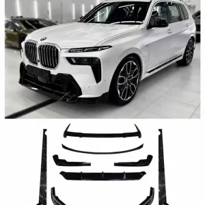 Комплект обвесов Black Warrior для BMW X7 G07  Paradigma style диффузор спойлер пороги губа сплиттер сплiтер БМВ Х7 Г07