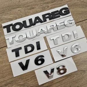 Емблема шильдик значок VW Touareg V6 V8 TDI