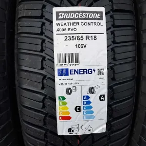 Резина НОВА Bridgestone 235/65 R18 Weather Control A005 Lexus RX Explorer QX60