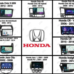 Магнітола Honda Civic 4d/5d/Hybrid,CR-V 3, Hatchback