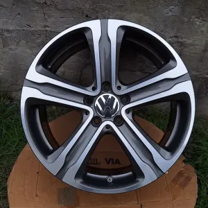 Темно сірі литі диски R18 VW ID 4 Passat B8 Alltrack Tiguan 2