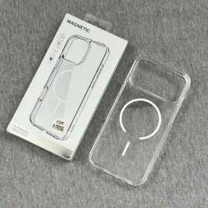 Прозорий чохол з MagSafe для iPhone 18/17/16/15/14/13 | Pro / Pro Max | ПРЕМІУМ ЯКІСТЬ | УСІ МОДЕЛІ !!