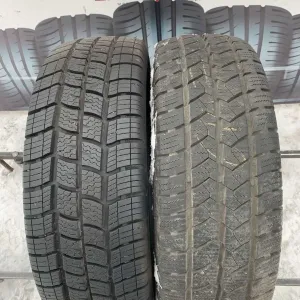 Шини 215/70 R15C одиночки Vredestein 9,7мм+Semperit 9мм