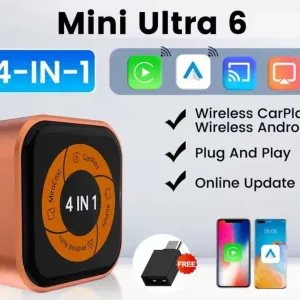 Carlinkit Mini Ultra 6 - Адаптер беспроводного CarPlay / Android / Mirror