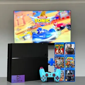PlayStation 4 Fat Hen консоль з іграми пс4 фат магазин з гарантією Sony ps