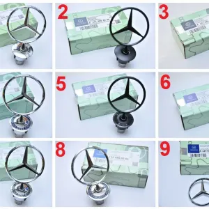 Эмблема прицел на капот Mercedes w124/w210/w202/w203/w204/w221/w211