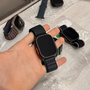 Apple watch ultra 2/3 49mm black/natural titanium + гарантія