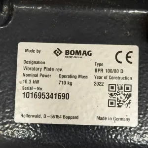 Віброплита Bomak , Weber , Wacker  24 року
