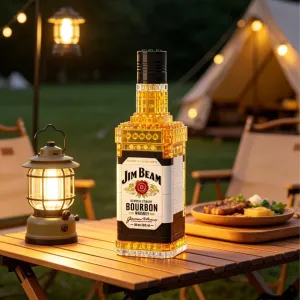 Набір LEGO у вигляді пляшки Jim Beam лего Джим Бім
