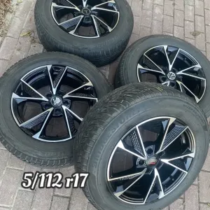 Колеса/диски/шини Audi/Volkswagen/Skoda/Mersedes 5/112 r17