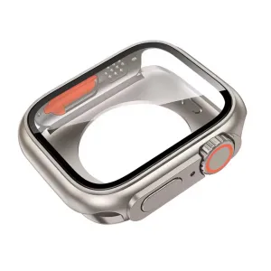 Чохол бампер із загартованим склом для Apple Watch на всі серії чехол