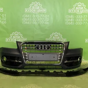 Бампер передній в зборі комплектний Audi Q5 SQ5 S-line 8r 2012-2016
