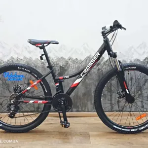 Велосипеды алюминиевые девочка/мальчик CROSSER 24" 26", на рост 125-165 см