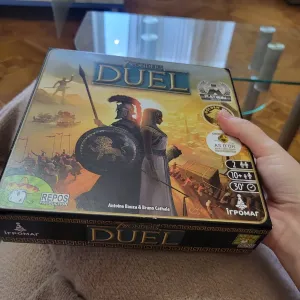 7 Чудес: Дуель (7 Wonders Duel) + органайзер + протектори (Як нова | укр локалізація) БЕЗ ТОРГУ