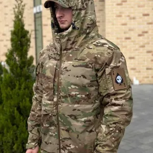 Военная теплая куртка Call Dragon на омни хит зимняя куртка мультикам М65 до -20 тактическая зимняя куртка Omni-heat