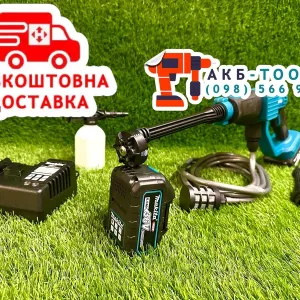 Акумуляторна мийка високого тиски Makita DXR-922 Керхер Міні мойка 36V з Двома акумуляторами