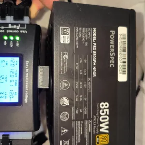 PowerSpec 850W 850GFM 80+ Gold (ATX 3.1) Блок живлення