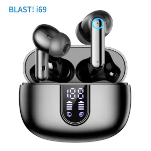 Навушники бездротові Bluetooth 5.3, висока якість, вакуумні, ігрові, Blast Т69 безкоштовна доставка Укрпоштою, игровые наушники
