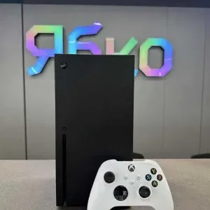 б/у Ігрова приставка Microsoft Xbox (Series X) (1TB) (Black) Кам'янське Ябко ТЦ Терра