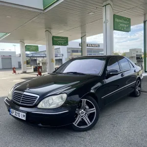 Mercedes w220 long 5.0 бензин на автомате
