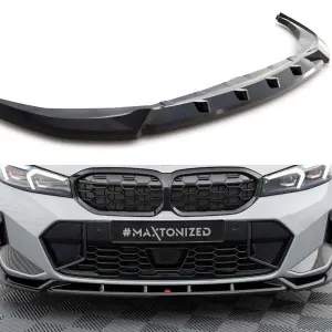 Сплиттер BMW G20 M-sport рестайл LCI (2022+) тюнинг обвес губа юбка