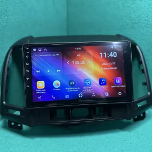 Магнитола андроїд для Hyundai Santa Fe 2,  9 дюйміа , CarPlay
