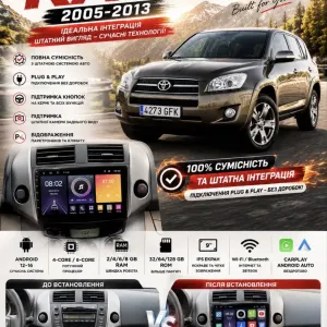 Rav-4 Магнітола Rav-4 2005-13рік