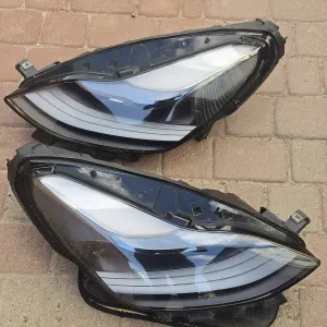 ОРИГІНАЛ б/у Matrix Фари Tesla Model 3 Y 2021 2022 2023 2024 Матричні Вирізають тесла модел 3 у