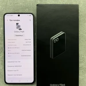 Samsung galaxy flip 6 12/256gb sm-f741b офіційний як новий