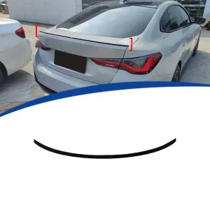 Спойлер багажника BMW 4 G26 сплиттер БМВ Г26 губа диффузор сплітер