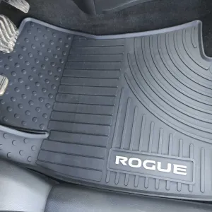 Гумові килимки в салон Nissan Rogue 2014-2021 коврики резиновые Ніссан Рог Ниссан Роуг Т32