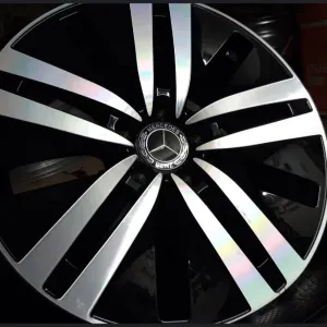 Чорні диски MERCEDES Benz R18 w222 V class 447 w212 w213 GLE w166