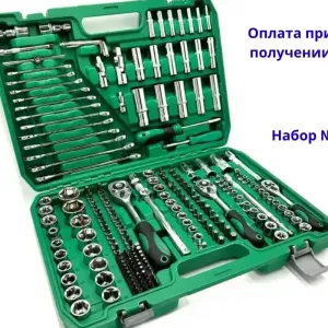 Большой набор ручных ключей головок трещоток NEW TOOLS216 (NW216-149) на 216 профессиональных инструментов Набори інструментів ключів тріскачок