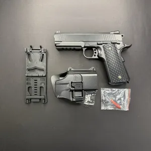 Іграшковий металевий пістолет Colt Force з кобурою G25+ 6 мм пружинний