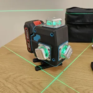 Лазерний рівень 4Д Razor T-21 Для Акумуляторів батарей Makita ProCraft Stromo