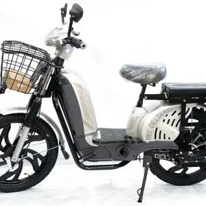 Електровелосипед Crosser E-Delta 800W 60V/15Ah 17 колеса - Сірий