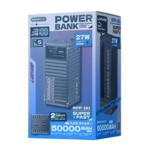Power bank REMAX RPP-161 50000 mAh PD27W+QC3.0 (22.5W)
