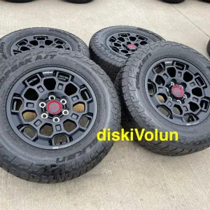 Оригинальные диски TRD R17 на Toyota Land Cruiser Prado 150 120 Hilux 4Runner FJ Cruiser 6x139.7