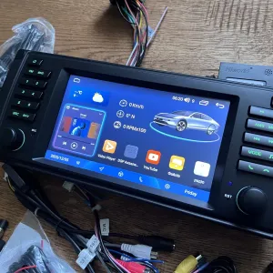 Магнітола Android 8 ядер Sim 4g Gps Car Play BMW X5 E53 E39 E38