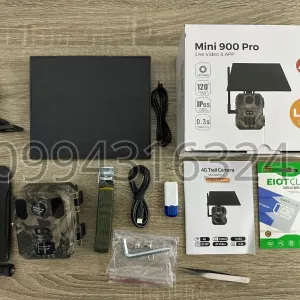 Фотопастка 4G із сонячною панеллю Mini900Pro 30 Мп 2K UCon