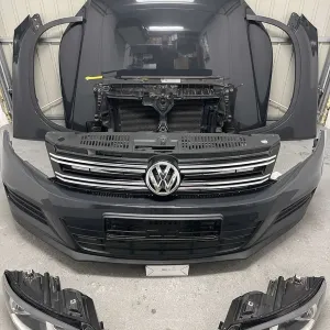 Передок Tiguan 1 рестайл Капот бампер крила фари Київ В колір Оригінал  В наявності  Розборка Тігуан 1