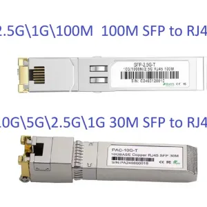 10G\5G\2.5G\1G SFP to RJ45 модуль (трансивер) Cisco\MikroTik\TP-Link..