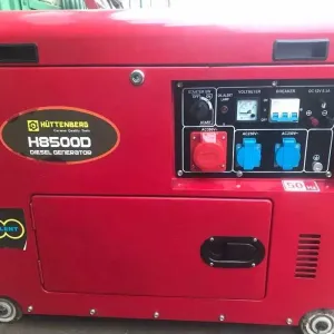 Новий дизельний генератор Huttenberg HW8500W з Німеччини. Вага 168 кг. Знижка 10% для ЗСУ та УБД
