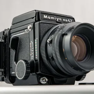 Плівкова камера Mamiya RB67 Pro SD, обʼєктив K/L 127mm 3.5