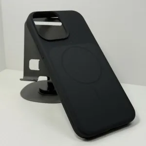 Чохол iPhone 13 pro max, чорний з підтримкою Magsafe. Чехол на айфон 13 про макс